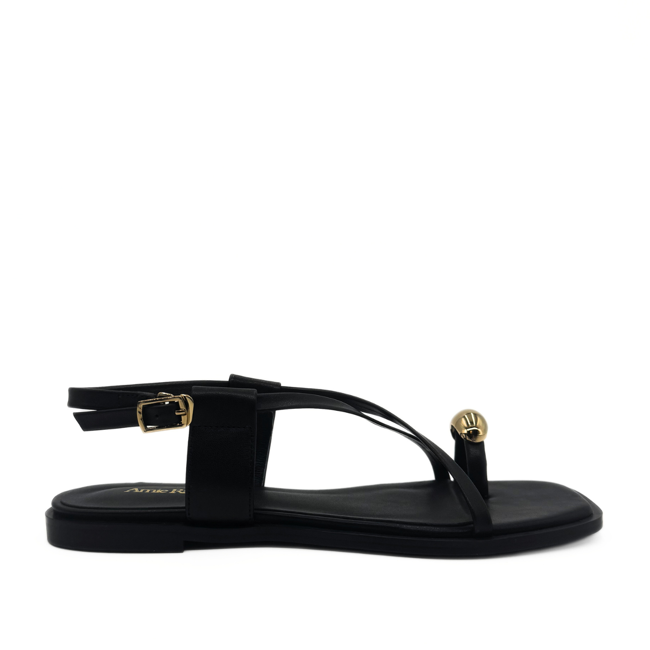 Layla Strappy Gold Toe Sandals